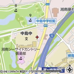 神奈川県茅ヶ崎市中島1654周辺の地図