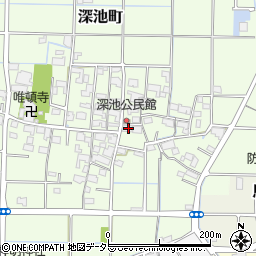 岐阜県大垣市深池町916-2周辺の地図