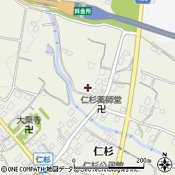 静岡県御殿場市仁杉657周辺の地図