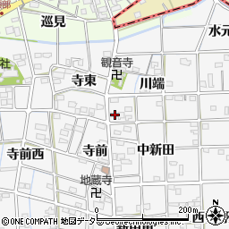 愛知県一宮市時之島川端56周辺の地図
