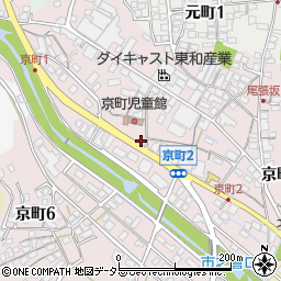 深見商店周辺の地図