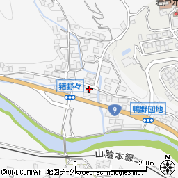京都府福知山市猪野々460周辺の地図