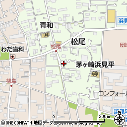 神奈川県茅ヶ崎市松尾6-53周辺の地図