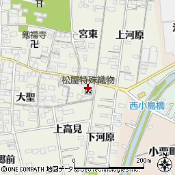 松屋特殊織物周辺の地図