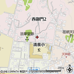 大倉コーポ周辺の地図