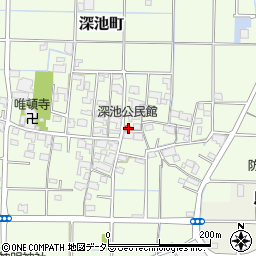 岐阜県大垣市深池町975周辺の地図