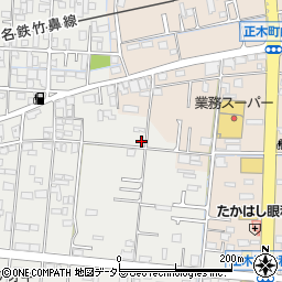 岐阜県羽島市竹鼻町狐穴1483周辺の地図