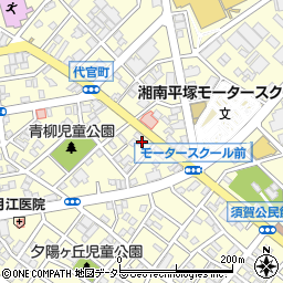 医療生協かながわ生活協同組合訪問看護ステーションひらつか周辺の地図