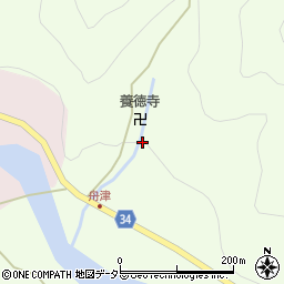 京都府南丹市美山町鶴ケ岡（谷ノ下）周辺の地図