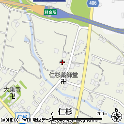 静岡県御殿場市仁杉662周辺の地図