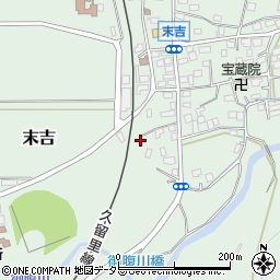 千葉県君津市末吉966周辺の地図