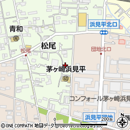 神奈川県茅ヶ崎市松尾6-11-16周辺の地図