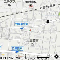 岐阜県羽島市竹鼻町狐穴1348周辺の地図