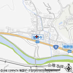 京都府福知山市猪野々453周辺の地図