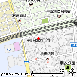 ＪＲ桃浜社宅周辺の地図