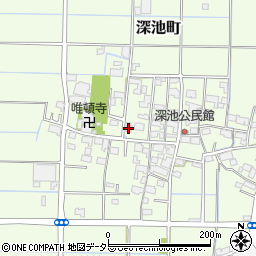 岐阜県大垣市深池町963周辺の地図