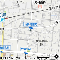 岐阜県羽島市竹鼻町狐穴3109-4周辺の地図