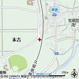 千葉県君津市末吉977-2周辺の地図