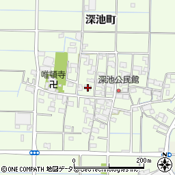 岐阜県大垣市深池町964周辺の地図
