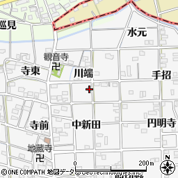 愛知県一宮市時之島川端49-1周辺の地図