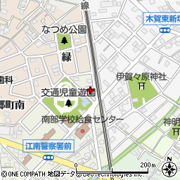 愛知県江南市木賀町大門511周辺の地図