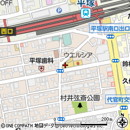 しまむらストアー　駅前店周辺の地図