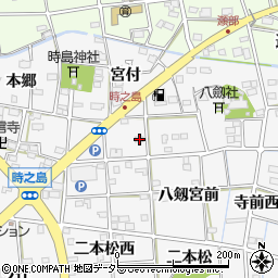 愛知県一宮市時之島辰已出18-2周辺の地図