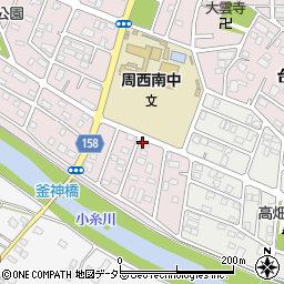 有限会社新田水道周辺の地図