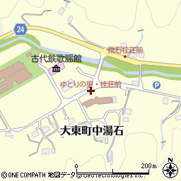 ゆとりの里・桂荘前周辺の地図
