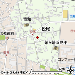 神奈川県茅ヶ崎市松尾6-56周辺の地図