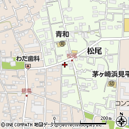 神奈川県茅ヶ崎市松尾7-45周辺の地図