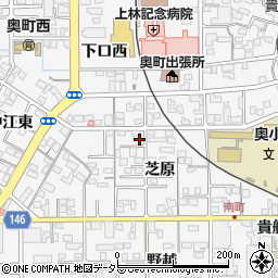 愛知県一宮市奥町芝原33-1周辺の地図