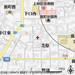 愛知県一宮市奥町芝原33-2周辺の地図