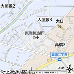 株式会社東海鋳造所周辺の地図