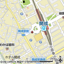 開成駅周辺の地図