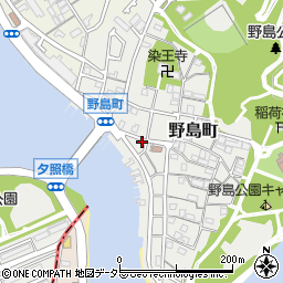 神奈川県横浜市金沢区野島町10周辺の地図