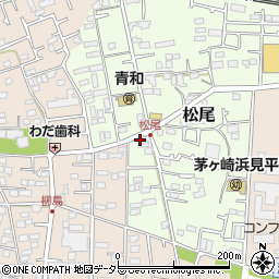 神奈川県茅ヶ崎市松尾7-47周辺の地図