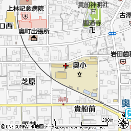 一宮市立奥小学校周辺の地図