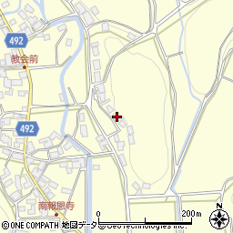 京都府福知山市報恩寺宗人周辺の地図