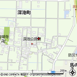 岐阜県大垣市深池町976周辺の地図