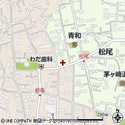 神奈川県茅ヶ崎市松尾9-27周辺の地図