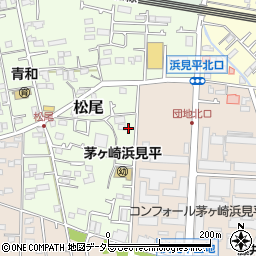 神奈川県茅ヶ崎市松尾6-3周辺の地図