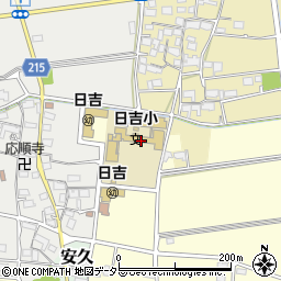 養老町立日吉小学校周辺の地図
