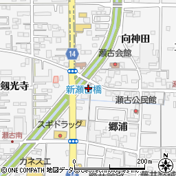 愛知県一宮市奥町田畑43周辺の地図
