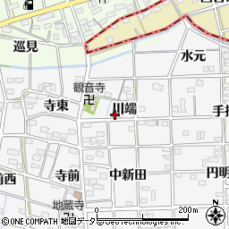 愛知県一宮市時之島川端31周辺の地図