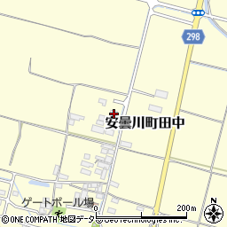 滋賀県高島市安曇川町田中2826周辺の地図