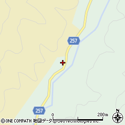 島根県安来市広瀬町宇波34周辺の地図
