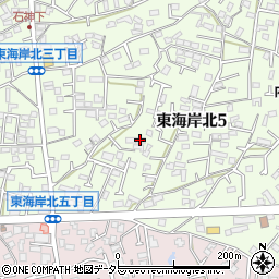 シンフォニーＢ周辺の地図