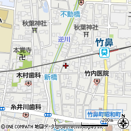 岐阜県羽島市竹鼻町狐穴3263-5周辺の地図