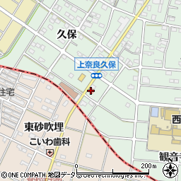 久野歯科医院周辺の地図